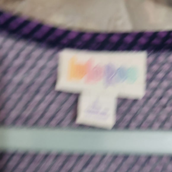 Purple Polka Dot Women's Top - Picture 4 of 8